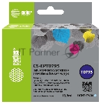 Картридж струйный Cactus CS-EPT0795 светло-голубой (13.8 мл) для Epson Stylus Photo 1400/1500/PX700/710