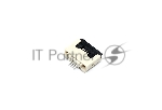 Разъем FPC Flip-Lock 0510-4RLGF 4 pin высота 1мм шаг 0,5мм
