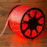 Дюралайт LED, свечение с динамикой (3W) - красный, 36 LED/м, бухта 100м