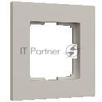 Рамка на 1 пост Slab (дымчатый софт) W0012917