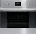 Встраиваемая электрическая духовка Korting OKB 760 FX / 59.8 х 59.5 x 56 см, 6 режимов нагрева, гриль, конвекция, таймер, дисплей, нержавеющая сталь