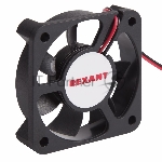 Вентилятор для корпуса Rexant RX 5010MS 12VDC черный, 50 мм, 4300 об/мин, 24 дБ, 2 pin