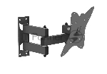 Кронштейн LE'STER LST-201.05 ТВ 10"- 55" vesa 200x200, черный, 2 колена