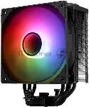 Устройство охлаждения(кулер) Thermalright Assassin Spirit 120 Vision ARGb Soc-AM5/AM4/1200/1700/1851 черный 4-pin 27dB Al+Cu LCD Ret (AS120-VISION-BL-ARGb)