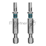 Бита Gross HEX 4х50 мм, сталь S2, шестигр., 2 шт