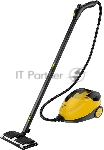 Пароочиститель Timberk T-STCF70 желтый, напольный, 2100 Вт, 200 г/мин, 1500 мл