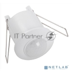 Датчик движения Iek LDD11-301-800-001 ДД 301 белый, 800Вт, 360 гр.,6М,IP20,IEK