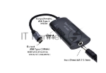 Преобразователь питания со штекера 7.4x5.0 (7.4 Pin) на Type-C