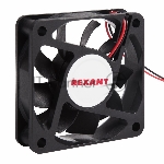 Вентилятор для корпуса Rexant RX 6015MS 24VDC черный, 60 мм, 4200 об/мин, 28 дБ, 2 pin