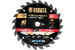 Пильный диск по дереву Denzel ф216 х 20 мм, 24 зубьев