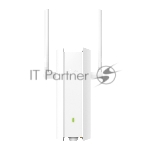 Двухдиапазонная точка доступа TP-Link EAP625-Outdoor HD, для улицы и помещений с поддержкой Wi-Fi 6 AX1800, 1 гиг. порт RJ45, 802.3af/at, Passive PoE (48 В, 0,5 А), IP67, 2 внешние антенны