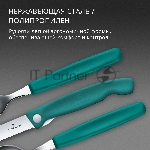 Набор столовых приборов Victorinox Swiss Classic для пикника/офиса набор из 3предм. зеленый (6.7194.3FC1), вид 7