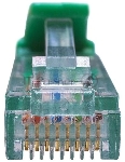 Патч-корд Suprlan 10-0158 UTP RJ-45 вил.-вилка RJ-45 кат.5E 2м зеленый LSZH 24AWG