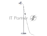 Светильник Ambrella light TR97658 SL серебро E27 max 40W D140*1450