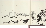 Блокнот Moleskine LIMITED EDITION ГОД ЛОШАДИ LECNYHRSQP060B 130х210мм обложка текстиль 176стр. линейка бордовый, вид 3