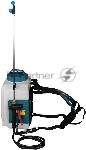 Опрыскиватель Makita DUS108Z аккум. ранц. 10л, вид 37
