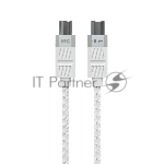 Дата-кабель MORE CHOICE (4620202555007) K87aa 2м USB 3.0A PD60W для Type-C Type-C- 2м, белый