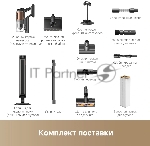 Пылесос вертикальный Dreame Cordless Vacuum Cleaner Z20AquaCycle Station черный/золотистый, питание от аккумулятора, 250 Вт, уборка влажная/сухая, пылесборник 0.6 л, вид 17