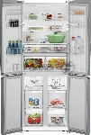 Холодильник Hotpoint HFP4 480I X нержавеющая сталь трехкамерный 300/150л морозилка снизу, No Frost, Side by Side, вид 9