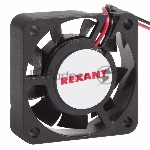 Вентилятор для корпуса Rexant RX 4010MS 24VDC черный, 40 мм, 4800 об/мин, 20 дБ, 2 pin