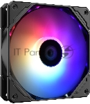 Вентилятор для корпуса ID-Cooling TF-12025-PRO-ARGb черный, 120 мм, 1800 об/мин, 35.2 дБ, 4 pin