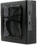 Компьютерный корпус Slim Case Powerman ME100S-BK front fan 4cm, 120W adapter, Mini ITX, VESA