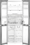 Холодильник Hotpoint HFP4 480I X нержавеющая сталь трехкамерный 300/150л морозилка снизу, No Frost, Side by Side, вид 8
