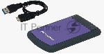 Внешний HDD 2.5" Transcend StoreJet 25H3, 4TB, USB 3.2 Gen 1 Type-A, 5400 rpm, фиолетовый, вид 14