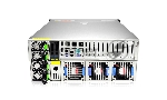 Серверная платформа Gooxi ASR4110G-D10R-G2 4U 10 bay server with direct  bp,based on AMD 7003 series 10x PCIE slots ar rear,support 10 GPU cards 2x 2.5" rear SAS/SATA 4x2000W PSU 10x GPU cables (3090) EU power cables rail kit