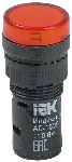 Арматура светосигнальная AD-16DS 230В красн. ИЭК BLS10-ADDS-230-K04-16
