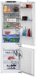 Встраиваемый холодильник Beko BCNA275E3S (7523020054) белый двухкамерный 185/69 л морозилка снизу, No Frost