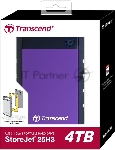 Внешний HDD 2.5" Transcend StoreJet 25H3, 4TB, USB 3.2 Gen 1 Type-A, 5400 rpm, фиолетовый, вид 13