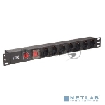 Блок PDU 7 розеток DIN49440 (нем. cтанд.), с LED выключателем,1U, без шнура, вх. IEC320 C14, алюминиевый профиль, черный PDU 7 розеток DIN49440 (нем. cтанд.), с LED выключателем,1U, без шнура, вх. IEC320 C14, алюминиевый профиль, черный