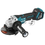 УШМ MAKITA DGA517Z  ф125мм, 18В, Liion, 3000-8500\м, 2.6кг, пл\п, anti-restart, защ обр.уд