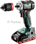 Дрель-шуруповерт Metabo BS 18 L BL Set, 18 В, 2 Ач, 65 Нм, щеточный, вид 8