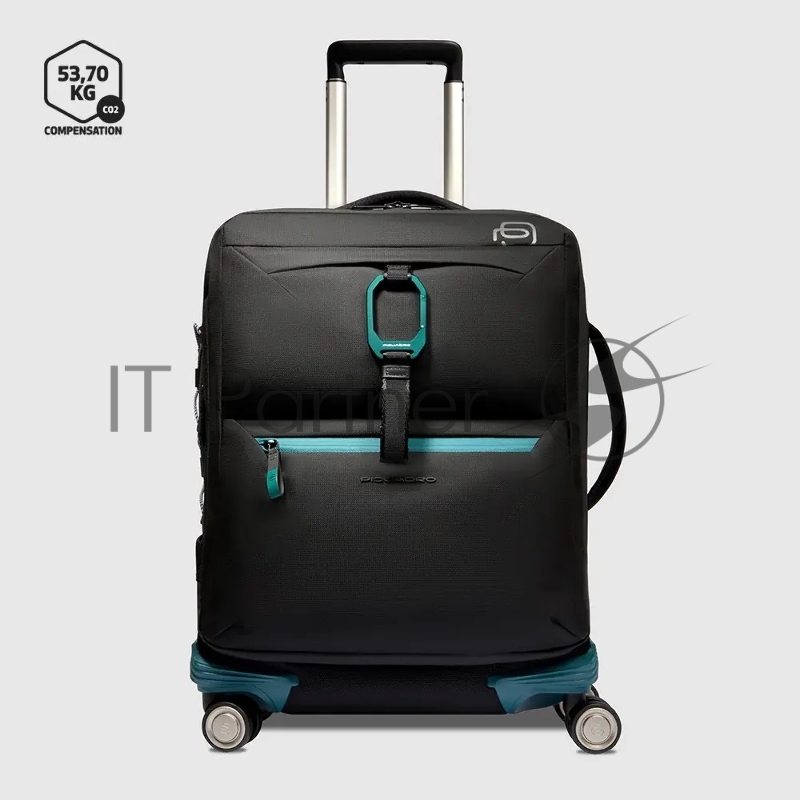 Чемодан Piquadro C20W BV6377C2OW наутр. кожа. черный