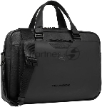 Деловая сумка мужская Piquadro Ael CA6920S142/N с отделением для ноутбука 14" черная натур.кожа