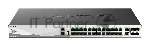 Коммутатор D-Link DMS-3130-30TS/A1A, 24×2,5 Гбит/с + 2×10 Гбит/с + 4×25 Гбит/с SFP28, управляемый