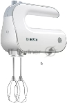 Миксер Bosch MFQ4070 белый, ручной, 500 Вт, 5 скоростей