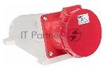 Розетка стационарная наружная EKF 134 ps-134-63-380 63А 380 В 3P+РЕ IP67