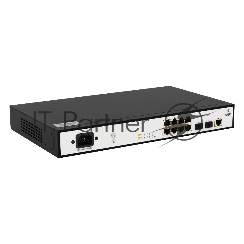 Коммутатор SNR SNR-S2985G-8T-POE, 8×1 Гбит/с PoE + 2×1 Гбит/с SFP, управляемый