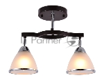 Светильник Ambrella light TR3111/2 DCF/CH темный кофе/хром E27 max 40W 400*150*315