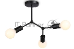 Светильник Ambrella light TR8027/3 BK черный E27*3 max 40W D400*390