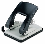 Дырокол Kw-Trio Stylish Heavy Duty 976, до 40 листов, металл ассорти, отверстий: 2, с линейкой