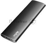 Внешний накопитель SSD Netac 500Gb Z SLIM <NT01ZSLIM-500G-32BK> (USB3.2, up to 520/480MBs, 100х29.5х9mm, Black)