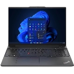 Ноутбук Lenovo ThinkPad E16 G1/16"/IPS/AMD Ryzen 5 7530U/24Gb/512Gb SSD/AMD Radeon Graphics/No OS/черный/1.81kg