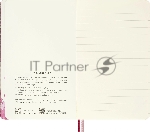 Блокнот Moleskine LIMITED EDITION SAKURA LESU09QP060 Large 130х210мм обложка текстиль 176стр. линейка твердая обложка розовый 2026, вид 5