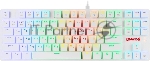 Клавиатура беспроводная Redragon Anubis беспроводная, USB, Bluetooth/Радиоканал, белый