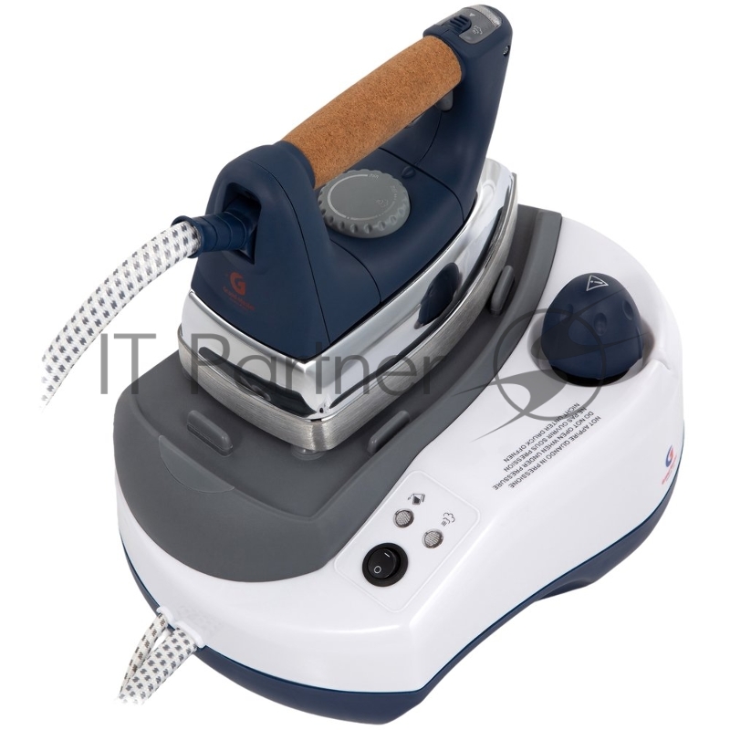 Парогенератор Grand Master GM-530 синий/белый, 2000 Вт, 100 г/мин, 800 мл