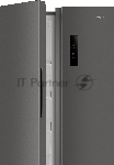 Холодильник Weissgauff WSBS 500 Inverter NoFrost Dark Grey двухкамерный 270/180л морозилка слева, No Frost, Side by Side, вид 2